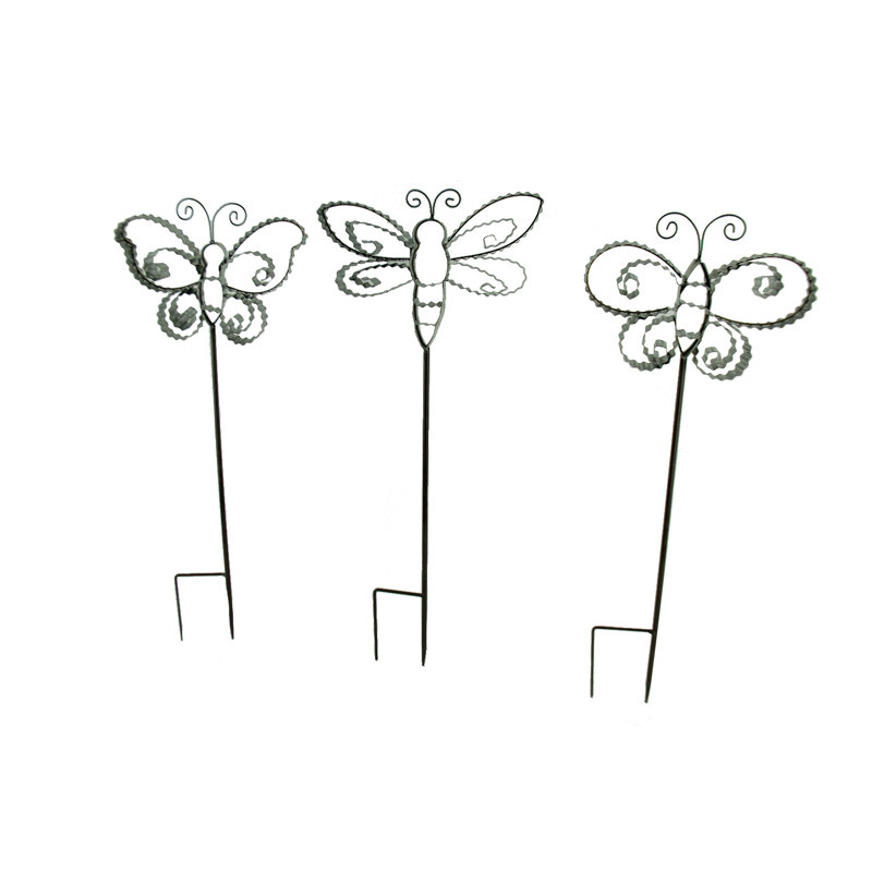 Ensemble de piquets de jardin Bromarg