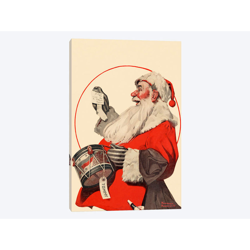 Norman Rockwell - Wrapped Canvas Print, 66.04 cm H x 45.72 cm W x 3.175 cm D