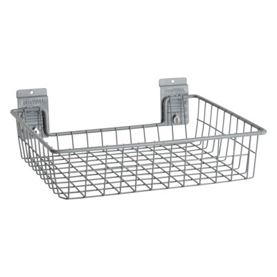 Slatwall Square Shallow Basket