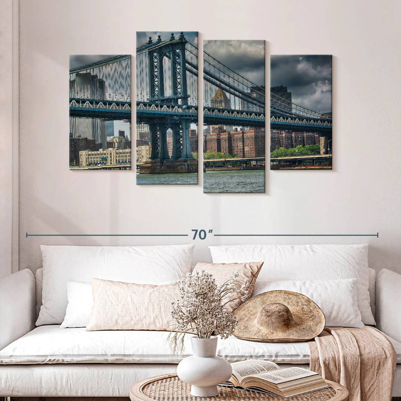 Blustery Manhattan Bridge