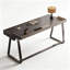 Stone Stainless Steel Writing Desk-1655019691