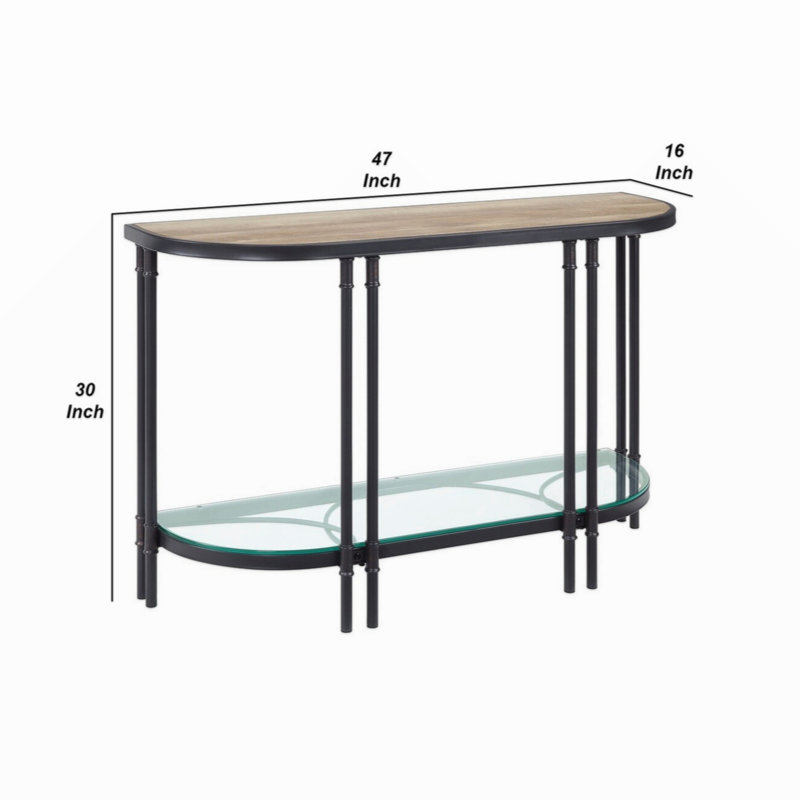 Industrial Design Console Sofa Table