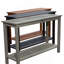 Console Eucalyptus, gris argenté
