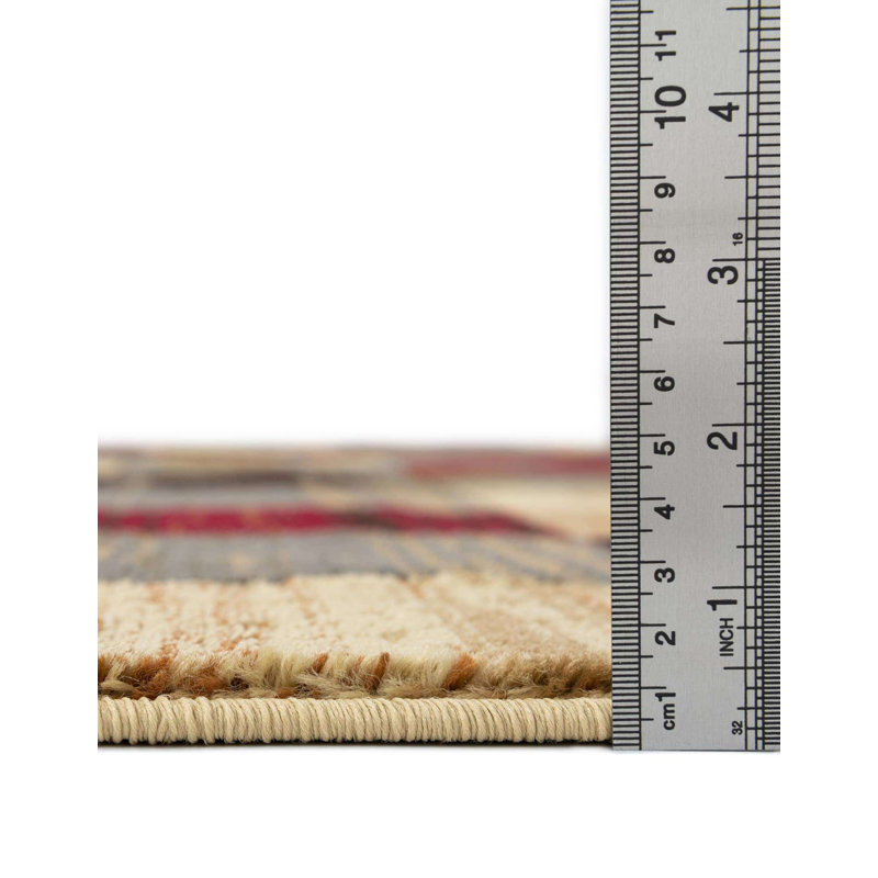 Tapis abstrait Adetomiwa, Rectangle 9 pi x 12 pi