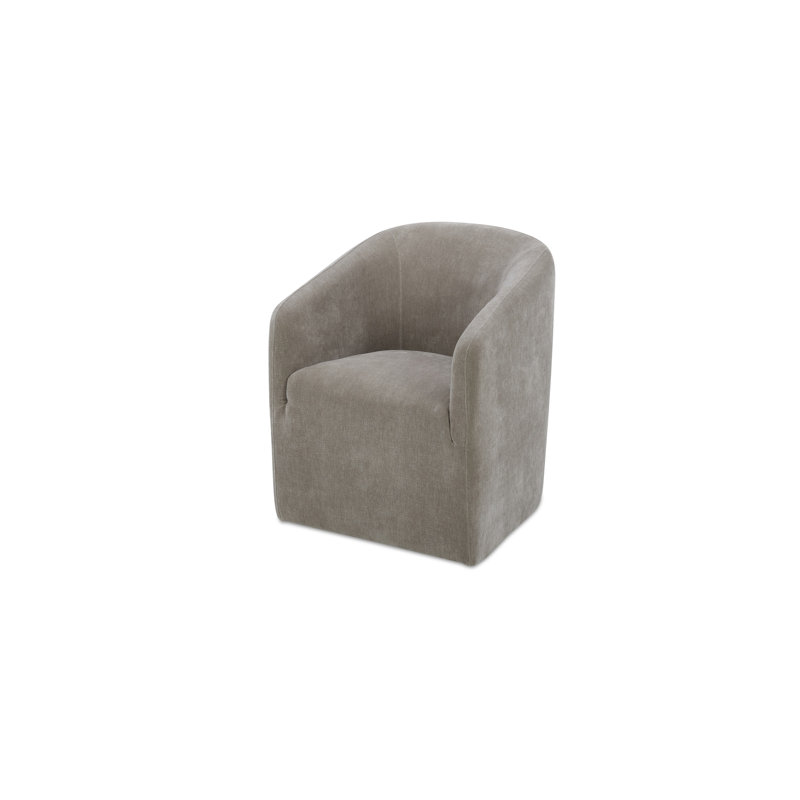 Sandy Rolling Dining Chair Taupe, Tan