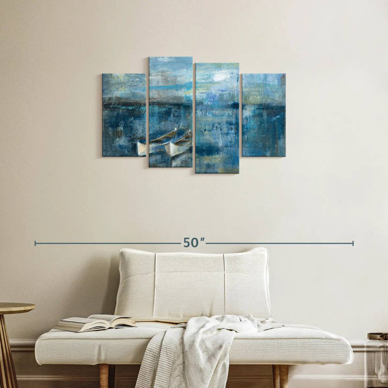 Mehar Two Boats, 22" H x 36" W