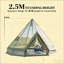 Tente de camping extérieure imperméable, tente tipi, tente de camping extérieure