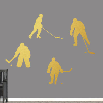 Adhésif décoratif hockey