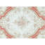 Aubusson Renaissance Hand Knotted Wool Oriental Area Rug in Rust/Beige