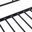 Daybed With Trundle In Black - Modern Design For Space Efficiency, Metal Frame Durability, Quiet And Peaceful Resting Place, Easy Assembly Kit, No Box Spring Needed, Holds 250/350 Lbs Construction