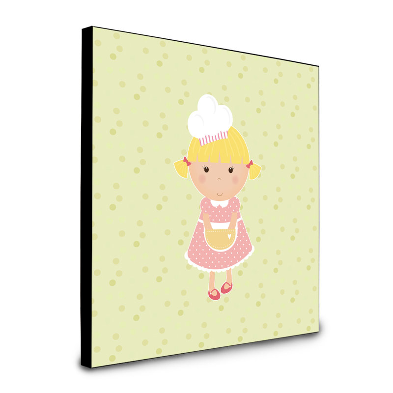 Panneau mural d’art blonde baker Raison, Vert
