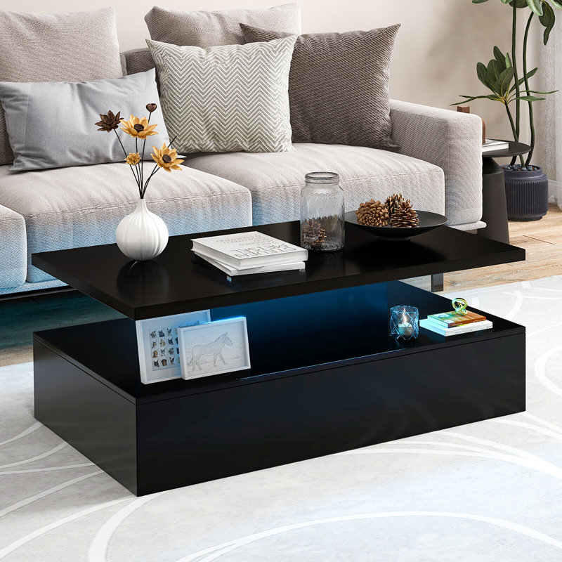 Table basse Geanino, Noir