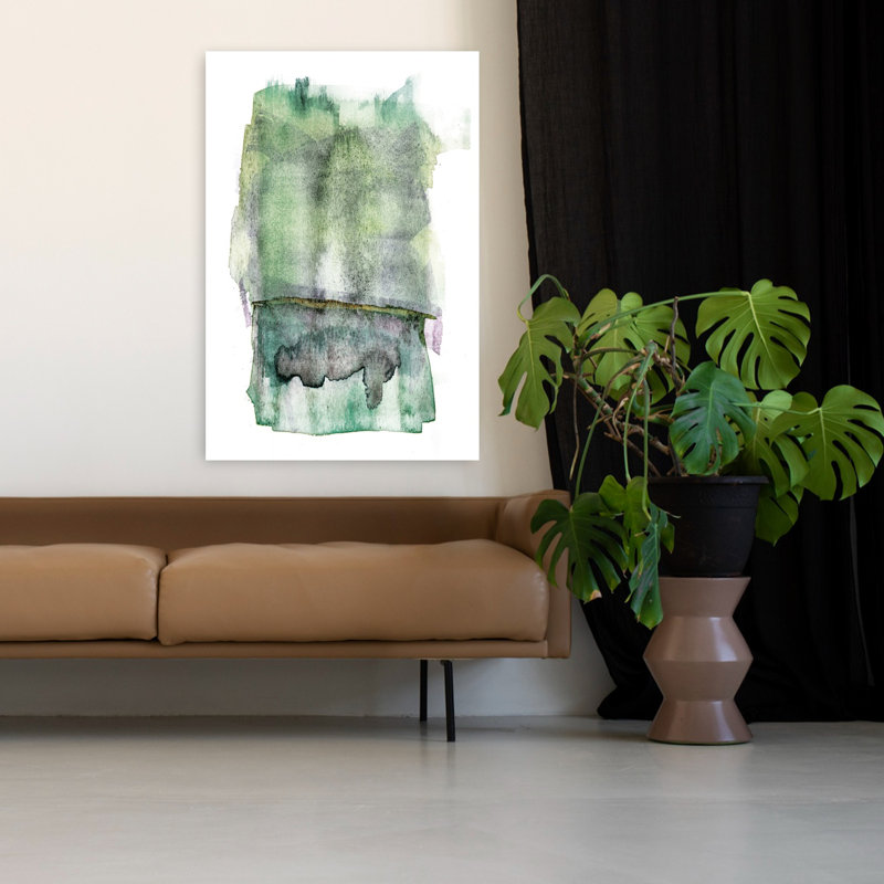 Art contemporain, art moderne abstrait, H 48 po x l 32 po