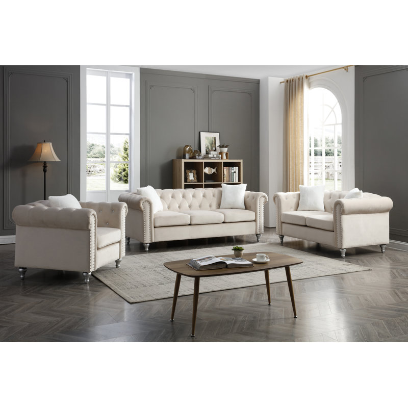 Ensemble de salon configurable Lassiter