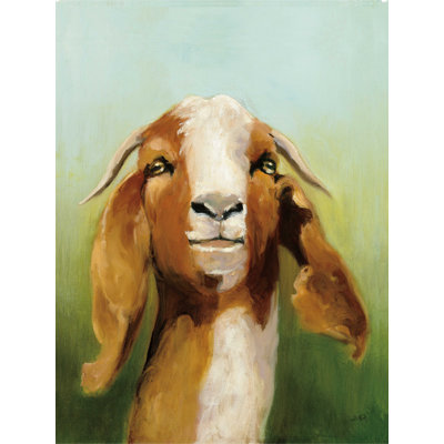 " Got Your Goat V2 " by Julia Purinton Painting Print