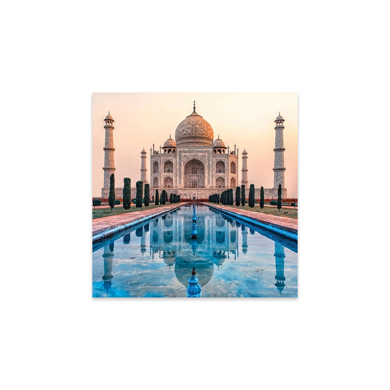 Taj Mahal Morning par Manjik - peinture sans cadre