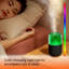 Humidificateur USB avec lumière colorée Humidificateur à vapeur froide pour plantes de chambre à coucher et de bureau Facile à nettoyer-130175100