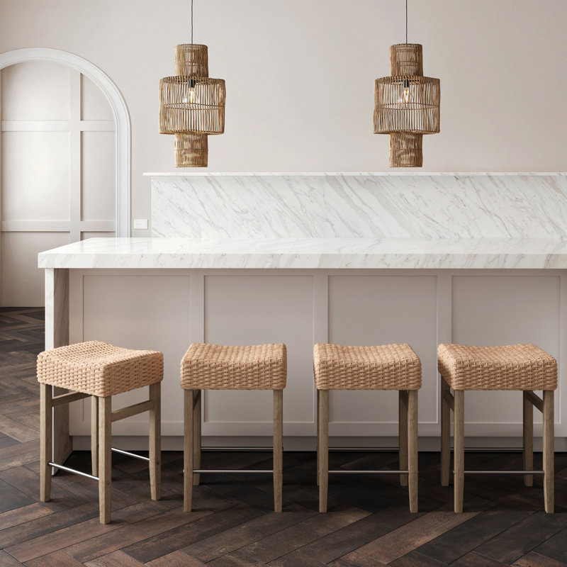 Tabouret de bar Harvey, Acajou gris, 4