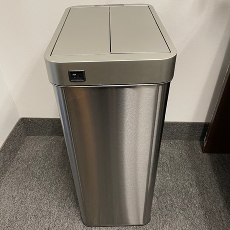 NEW! 21 Gallon Touchless Motion Sensor Trash Can Stainless