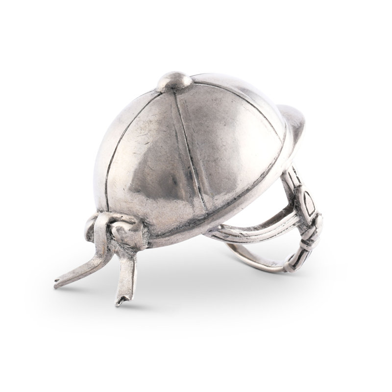 Equestrian Metal Napkin Ring