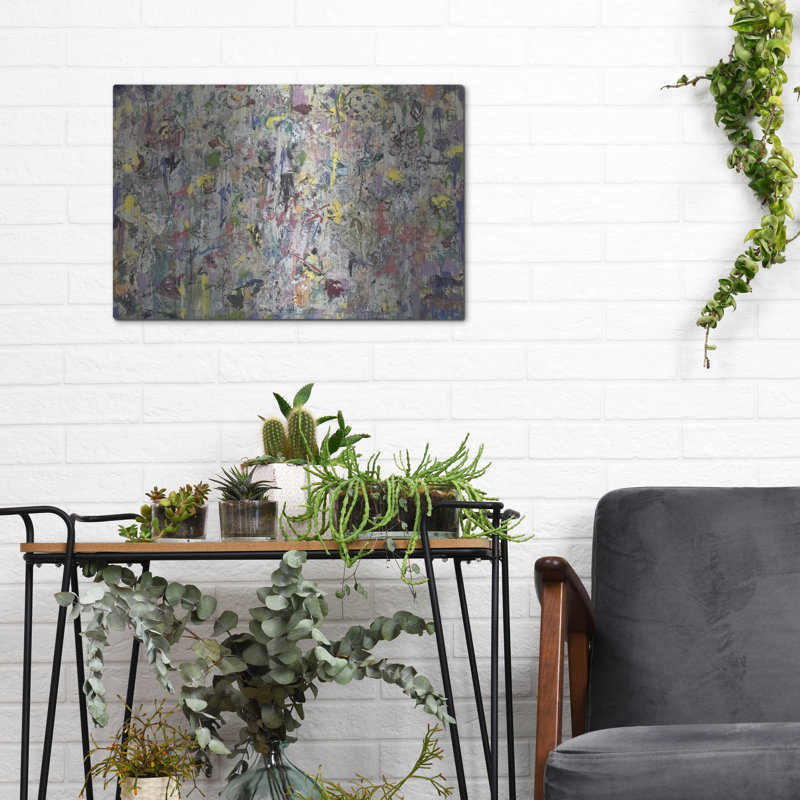 «Kings Highway No. 2» par Design Fabrikken, mur en métal, H 12 po x l 16 po