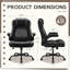 Fauteuil de direction ergonomique à haut dossier avec appui-tête-106803590