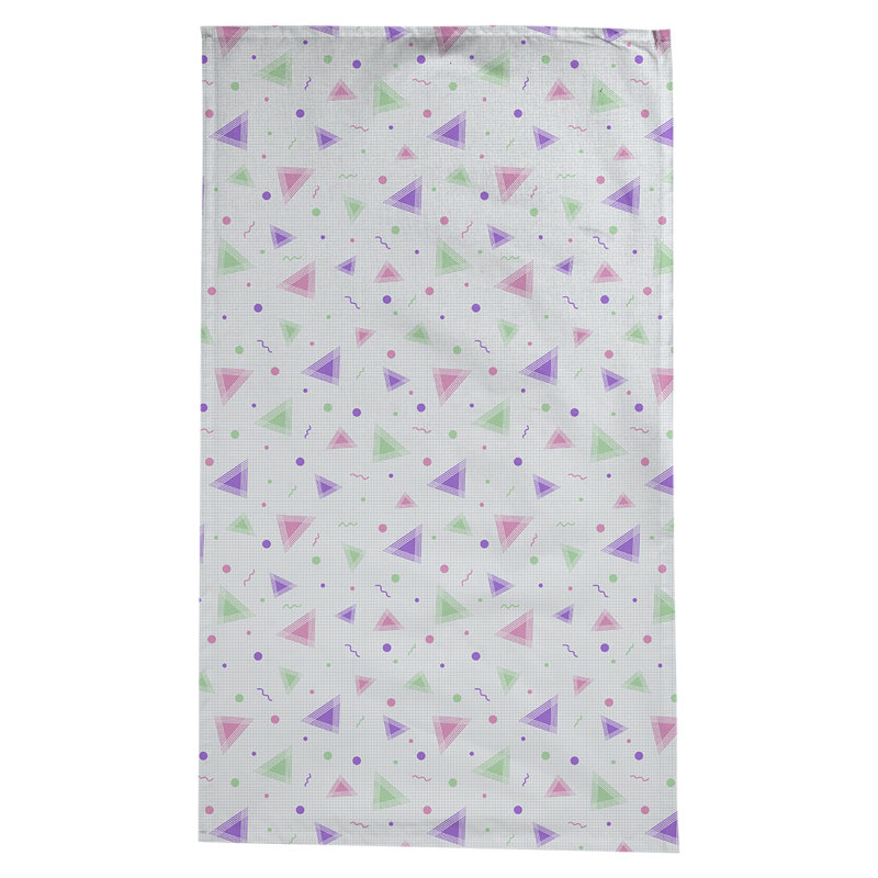 Nappe à motif 90s Leffel, Mauve / Rose
