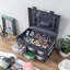 Plastic Stackable Desk Organiser with Drawers