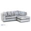 Romelia 3 Seater Velvet Sofa & Chaise-834865208-834865211