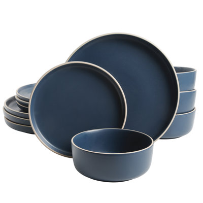 Everyday Essential 12 Piece Dinnerware Set, Service for 4