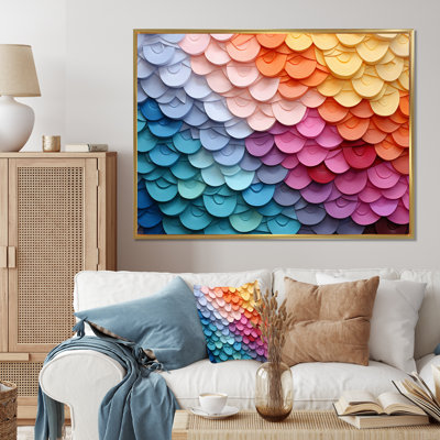 «Opt Harmonious Spectrum II», reproduction sur toile