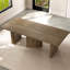 Table de salle à manger rectangulaire brune de 216 cm (85,03 po), grande table de cuisine de style ferme moderne pour cuisine, bar ou salle à manger