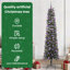 Artificial Christmas Tree with 300 LEDs Green-636213608-636213606