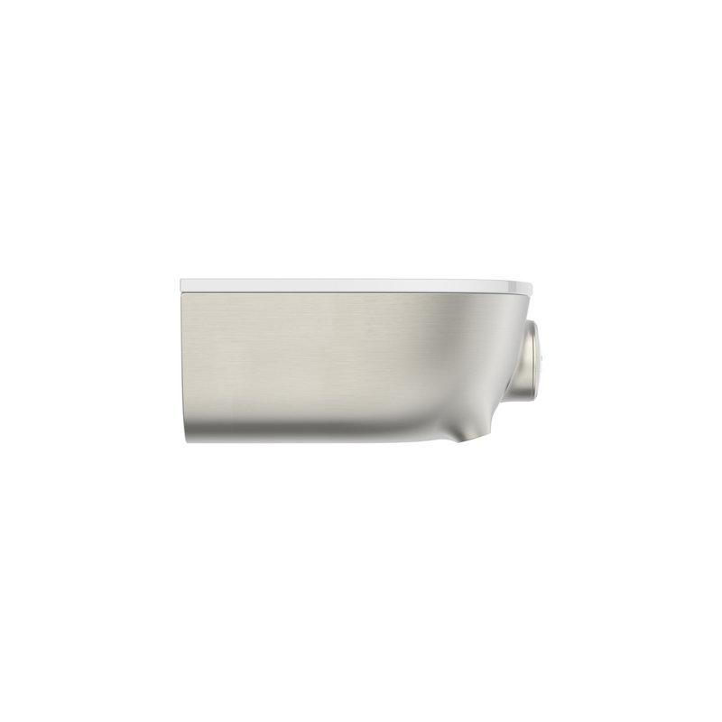 ASPIRATIONS Diverting Waterfall Tub Spout, Brushed Nickel