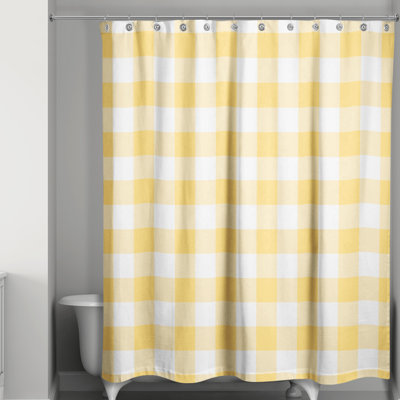 Rideau de douche simple Hank