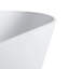 67 inch freestanding solid surface soaking bathtub for bathroom