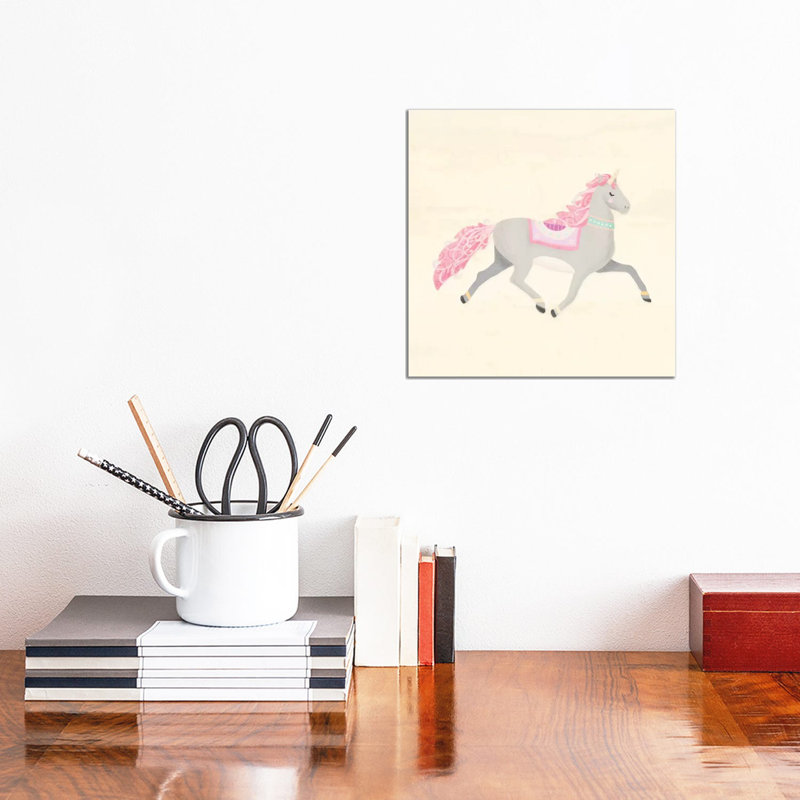 Unicorn Pastel I by Noonday Design - Wrapped Canvas Gallery-Wrapped Canvas Giclée, 30.48 cm H x 30.48 cm W