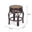 Tabouret en osier de rotin fabriqué à la main Ginger, entièrement assemblé-1229293609