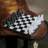 Salvo Wrought Studio™ Handmade 13.75'' L Stone Chess Game Set