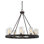 Lustre d'extérieur 8 lumières H 27,63 po Clemons