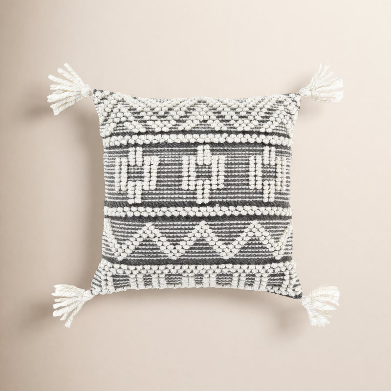 Reni Throw Pillow, 18" x 18", Down