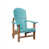 Aruba Blue with Antique Mahogany