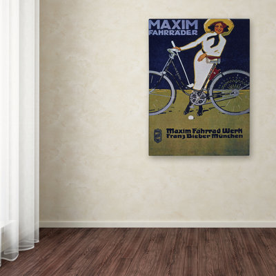 « vélo 43 », publicité sur toile tendue
