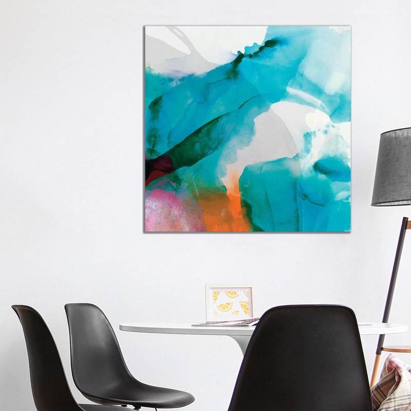 LA Abstract II by Sisa Jasper - No Frame Gallery-Wrapped Canvas Giclée on Canvas, 93.98cm H x 93.98cm W
