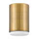 Fitzgerald Single Light Steel Dimmable Flush Mounted Sconce