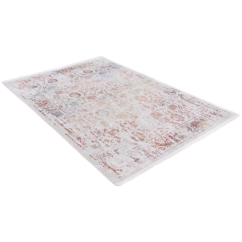 Floral Area Rug, Rectangle 120 x 170cm