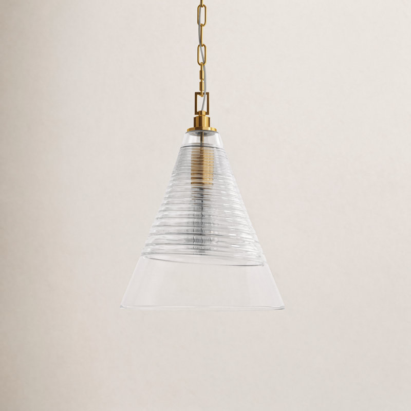 Elmore 1 - Light Pendant, Burnished Brass