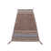 Azizi Striped Hand Woven Cotton Brown Rug