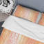 Ensemble de housse de couette 3 pièces - Microfibre à rayures grunge jaune et orange-1656254116