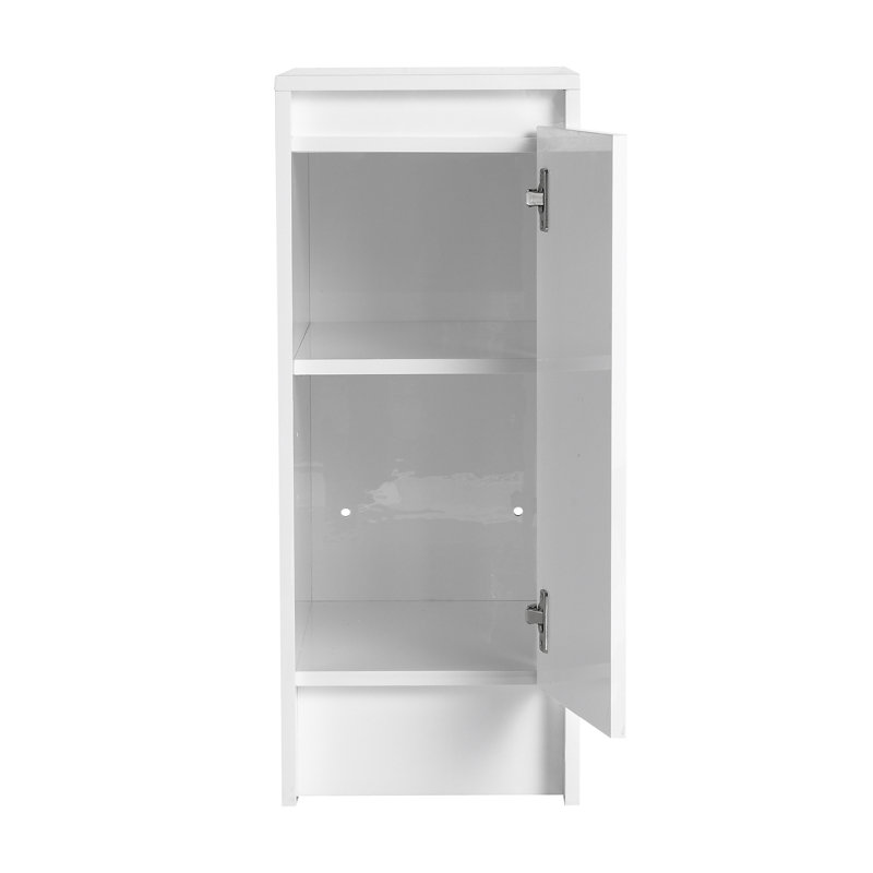 Meuble-lavabo autoportant de 84 pouces avec lavabo en résine et armoires de rangement